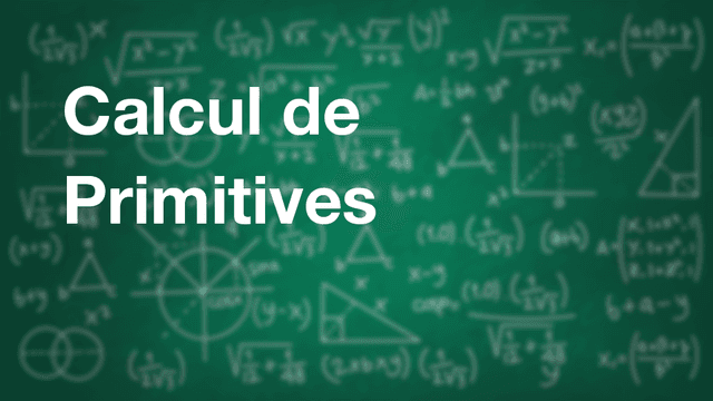 Calcul de primitives