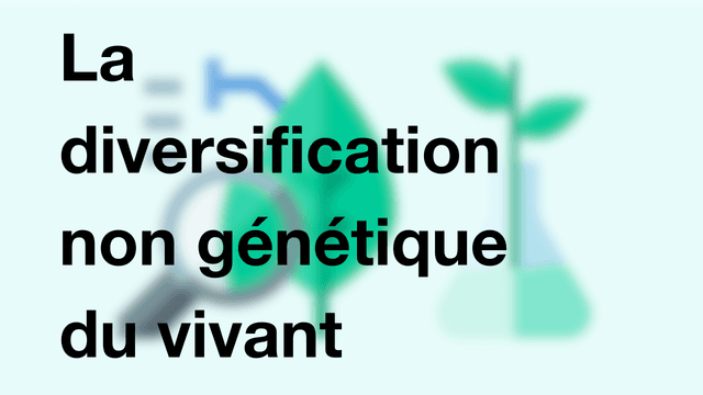 La diversification non génétique du vivant