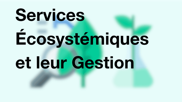 Services Écosystémiques et leur Gestion